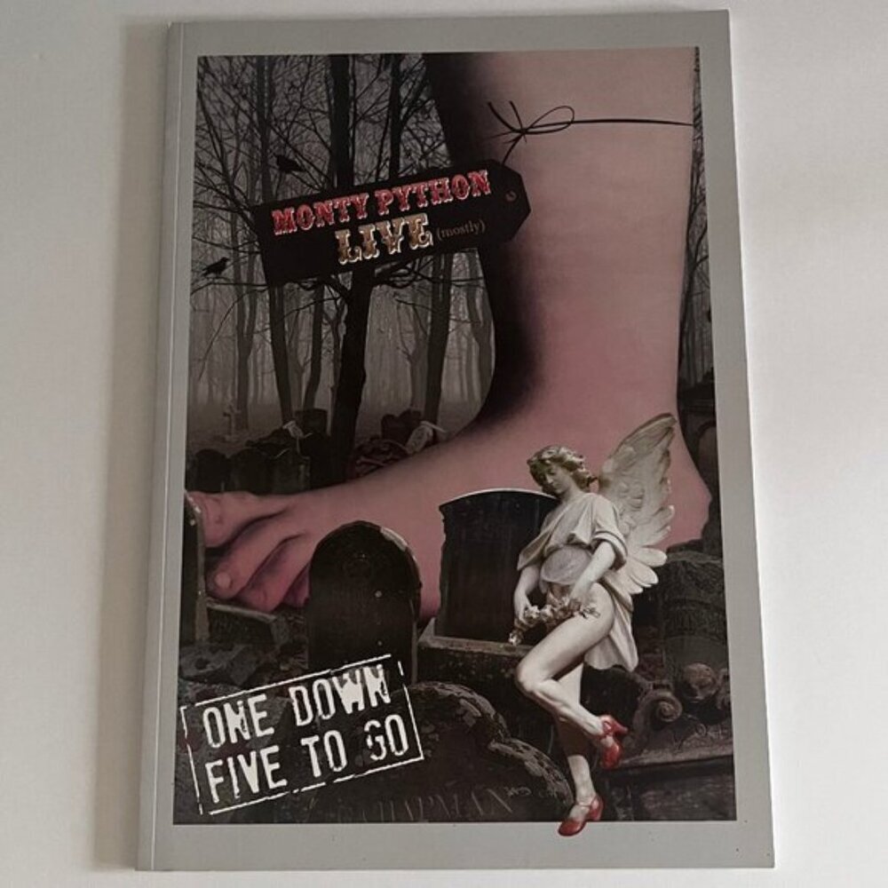 Monty Python Live Mostly Program Book NYC Stage Show, One Down Five To Go 2014